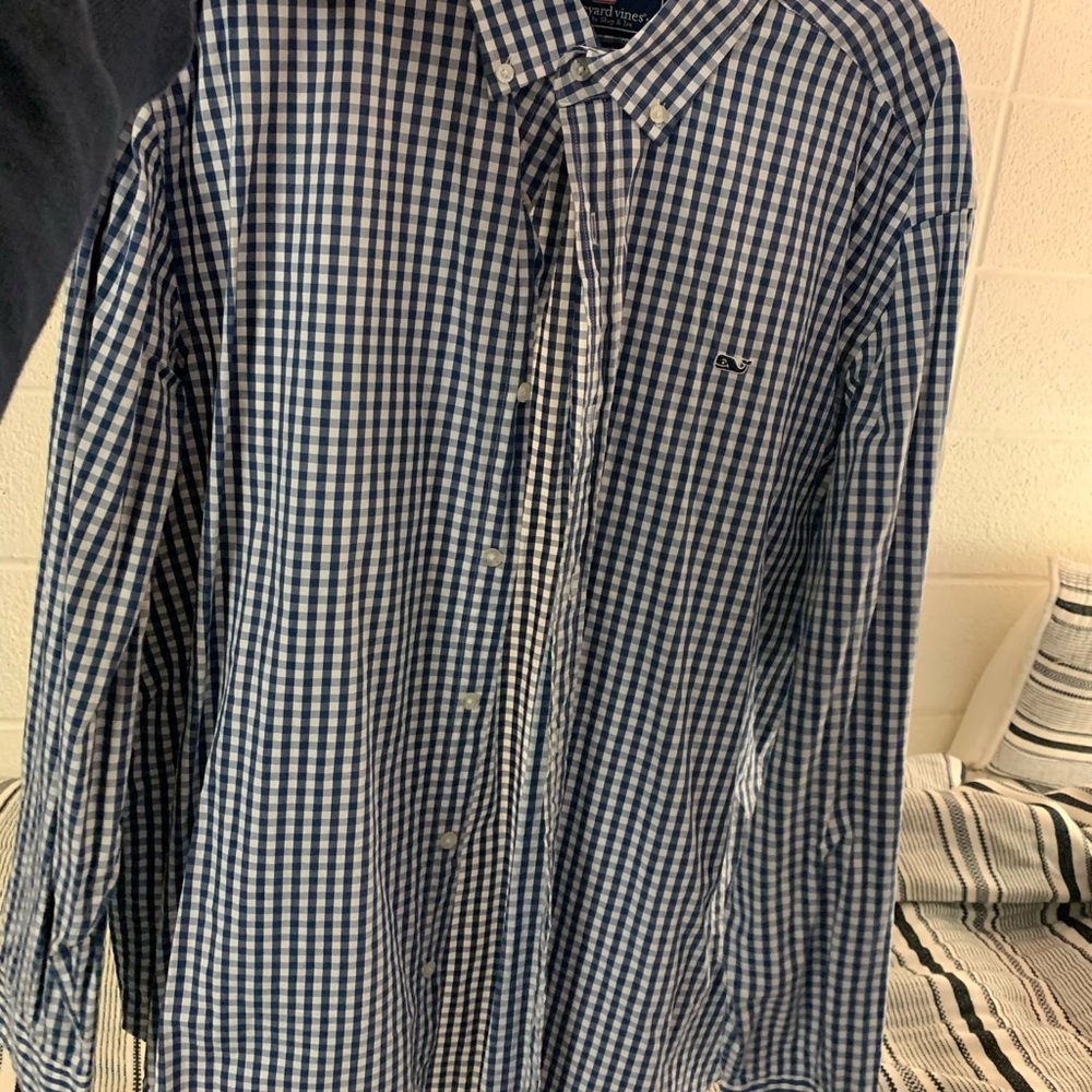 Vineyard Vines Plaid Button Down